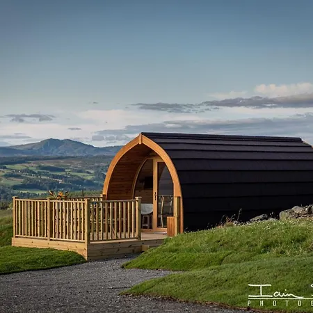 Lawers Luxury Glamping Pet Friendly Pod At Pitilie Pods Apartment Aberfeldy Exterior photo